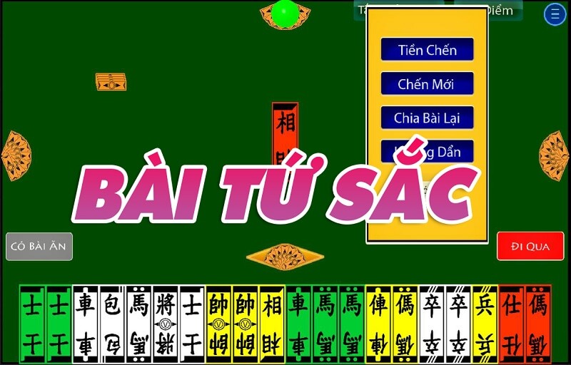 Bài tứ sắc hiện đang đứng đầu top game bài được nhiều người chơi nhất casino