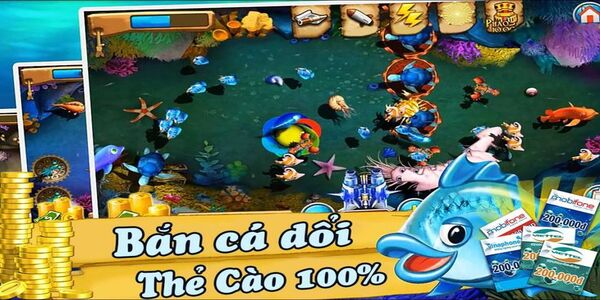 Danh sách game bắn cá đổi thẻ phổ biến và hấp dẫn nhất